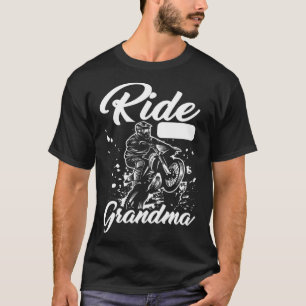 Dirt Bike Grandmother  Mx Motocross Dirt Biking Gr T-Shirt