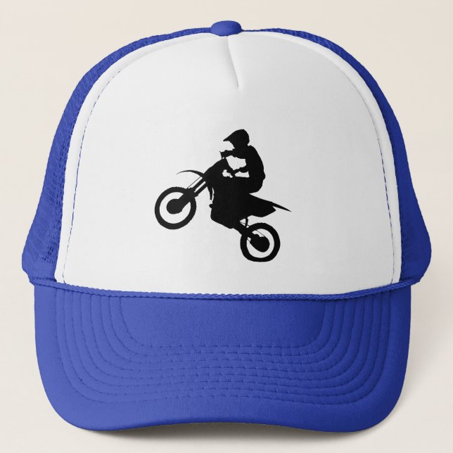 DIRT BIKE (hat) Trucker Hat (Front)