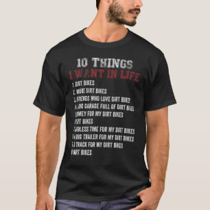 Dirt Bike Motocross Biking   Moto Riding T-Shirt