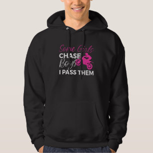 Dirt Bike Motocross Girl Hoodie