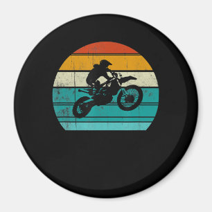 Dirt Bike Motocross Motorcycle Gift For Men Magnet