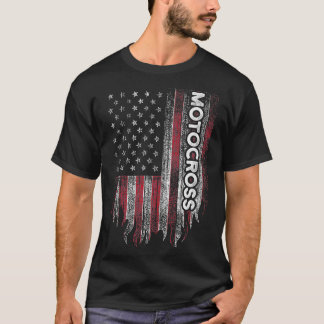 Dirt Bike Motocross MX Rider Off Road Racing Premi T-Shirt