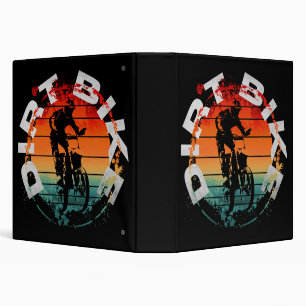 Dirt bike motocross rider binder