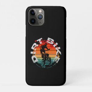 Dirt bike motocross rider iPhone 11 pro case