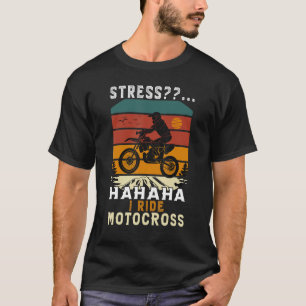 Dirt Bike Motorbike Racing Motocross Quote Vintage T-Shirt