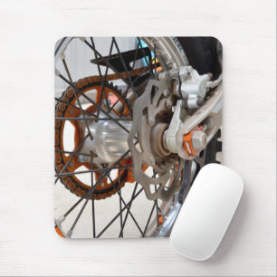 Dirt Bike Motorbike Wheel Cog, Mousepad