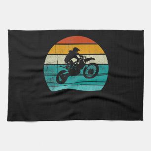Dirt Bike Motorcycle Gift For Men Kitchen Towel