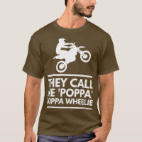 Dirt Bike Poppa Wheelie Stunts Motocross Gift