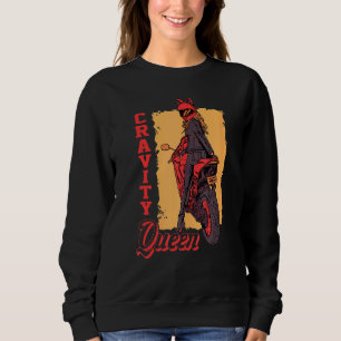 Dirt Bike Rider Gravity Check Motocross Gravity Qu Sweatshirt