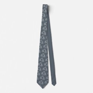 DIRT BIKE ( white scribble ) Tie