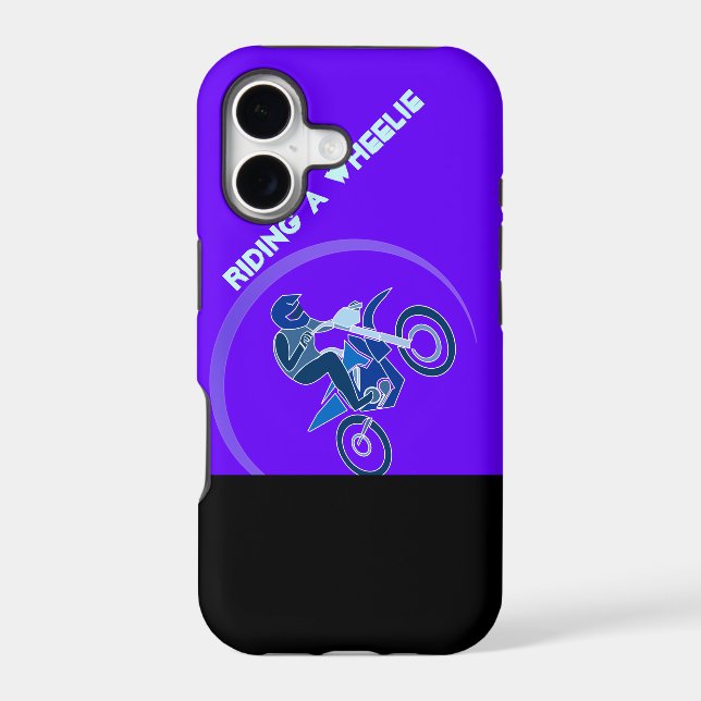 Dirt Biker Vector Biking (Back)