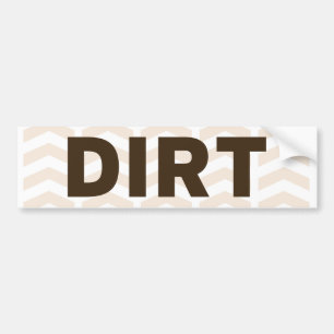 Dirt Bumper Sticker