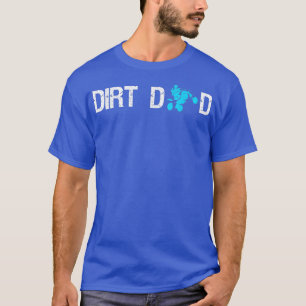Dirt Dad Quad Bike Rider Father Dad Father's Day 4 T-Shirt