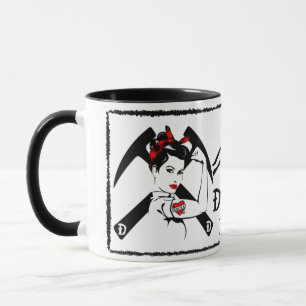 Dirt Dames Play Dirty Mug - Rockhound, Geologist