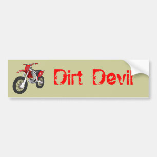 Dirt Devil Bumper Sticker