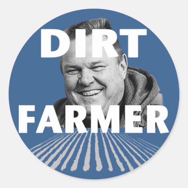 Dirt Farmer 3" Sticker (Front)