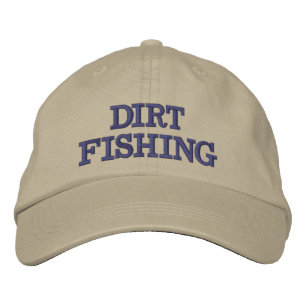 Dirt Fishing Metal Detecting Ball Cap