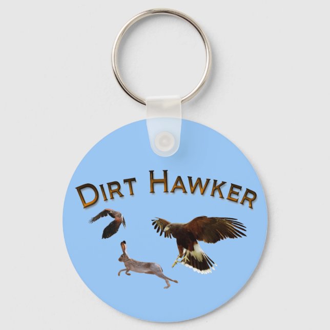 Dirt Hawker Keychain (Front)