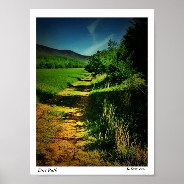 Dirt Path Poster (Front)