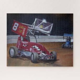 Dirt Racing Jigsaw Puzzle