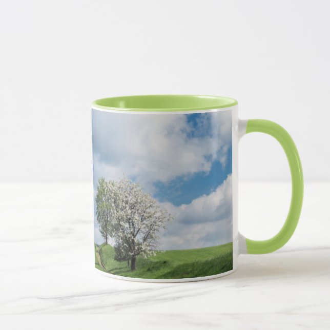 Dirt Road and Apple Trees Mug (Right)