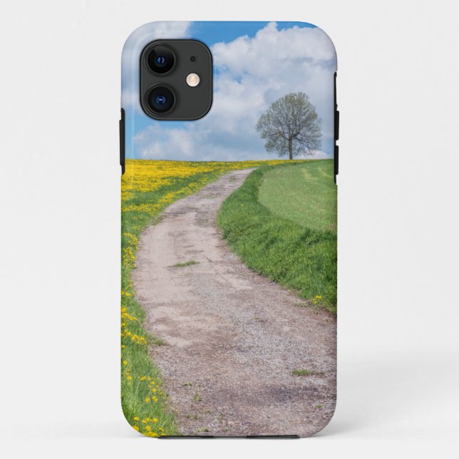 Dirt Road and Tree Case-Mate iPhone Case (Back)