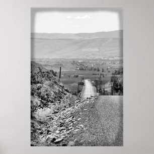 Dirt road back to town... poster