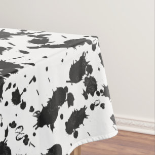 Dirt splash texture background or Abstract spatter Tablecloth