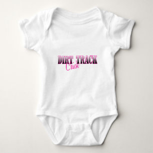 Dirt Track Chick Baby Bodysuit