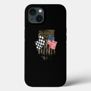 Dirt Track Racing Motocross Stock Car Racing Gift iPhone 13 Case