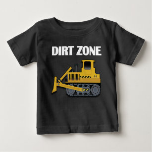 Dirt Zone (Bulldozer) - Baby Fine Jersey T-Shirt Baby T-Shirt