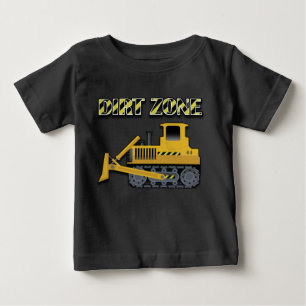 Dirt Zone (Bulldozer) - Baby Fine Jersey T-Shirt T-Shirt