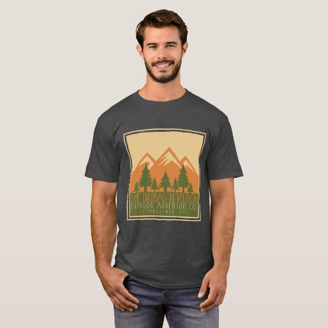 Dirtbag Grey T-Shirt (Front Full)