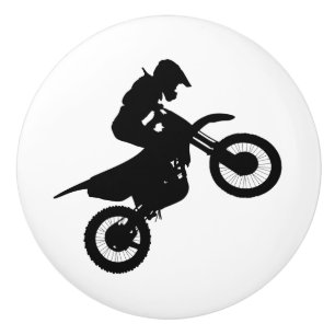 Dirtbike Motorcross Doorknob Pull