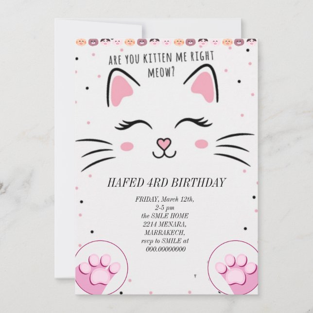 Dirty 3rd-Y Third Birthday Invitation (Front)