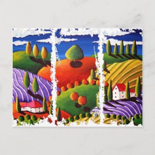 Dirty 3Tall Boxes Postcard