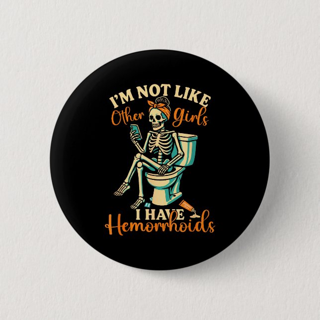 Dirty Adult Themed Funny Crazy Embarring Shirts Fo 2 Inch Round Button (Front)