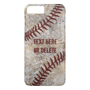 Dirty Baseball iPhone Cases, iPhone 7, 6 shown iPhone 8 Plus/7 Plus Case