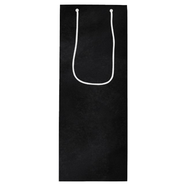Dirty Blackboard Wine Gift Bag (Front)