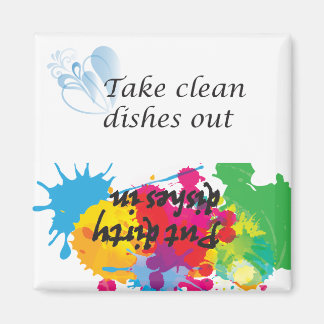 Dirty/Clean dishes magnet