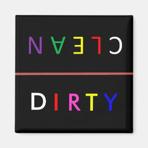 Dirty-Clean Dishwasher magnet