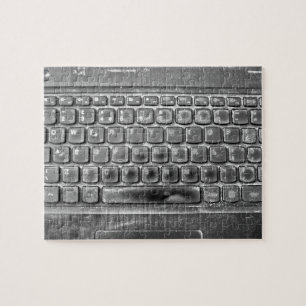 Dirty Computer Keyboard Photo Jigsaw Puzzle