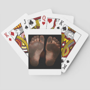 DIRTY FEET PLAYING CARDS