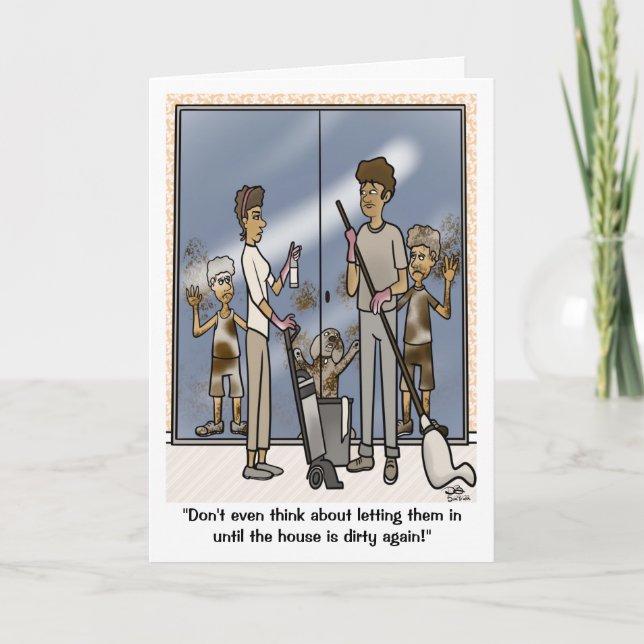 Dirty Folded Greeting Card (Front)