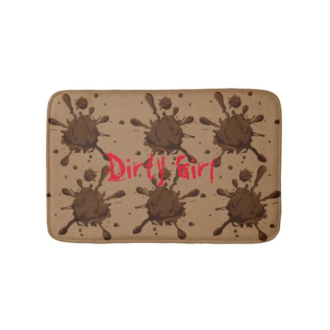 Dirty Girl Thunder_Cove Bath Mat (Front)