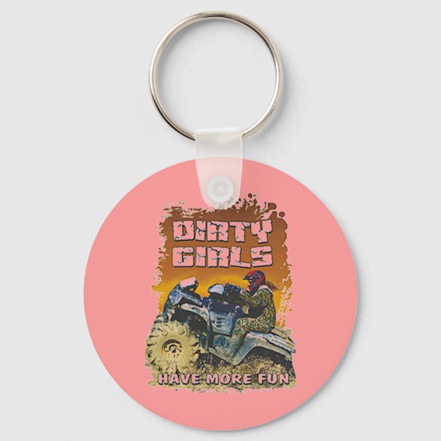 dirty girls keychain (Front)