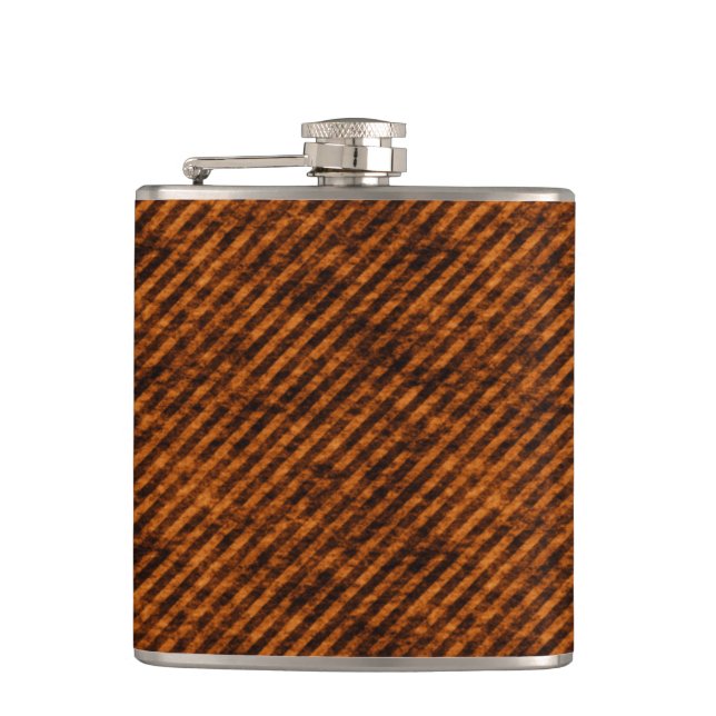 Dirty Grunge Hip Flask (Front)