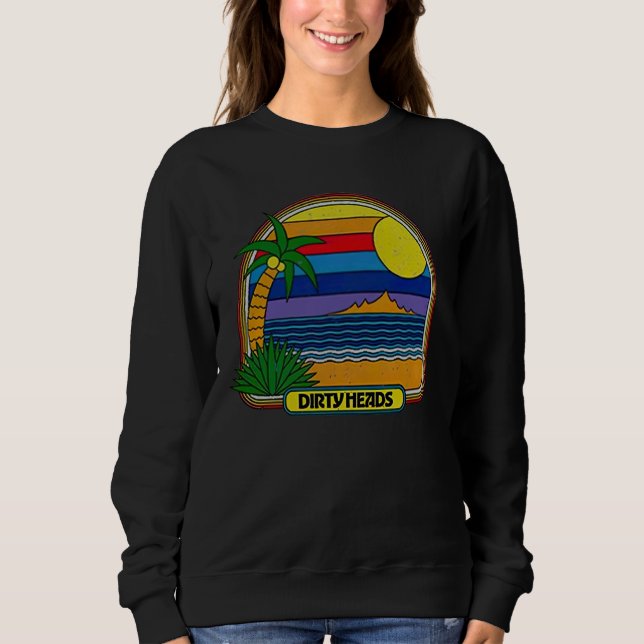 Dirty Heads Retro Beach Sweatshirt (Front)