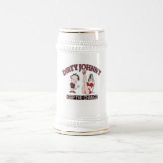 Dirty Johnny Beer Stien Stein