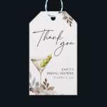 Dirty Martini Cocktail Bridal Shower Gift Tags<br><div class="desc">Dirty Martini Cocktail Bridal Shower Gift Tags</div>